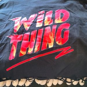 CUSTOM CROPPED TSHIRT -WILDTHING